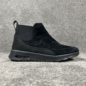 Nike Air Max Thea Chelsea Mid 859550-002 Women’s Size 9 Black Suede Ankle Boots